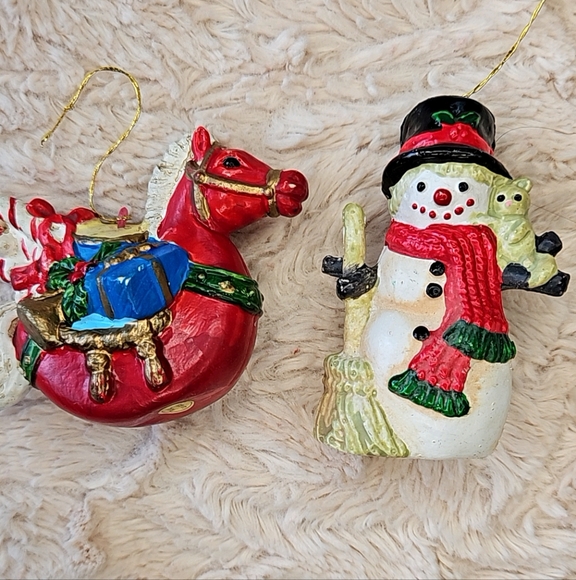 Vintage 60s Old World Antique Christmas Ornaments EUC - Picture 6 of 10
